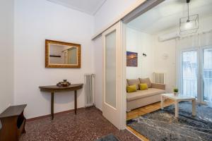 Posezení v ubytování Apt in the historic center, next to Acropolis