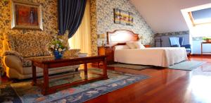 Posezení v ubytování Hotel Conde Ansúrez By Almia Hoteles