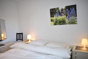 Ένα ή περισσότερα κρεβάτια σε δωμάτιο στο Damiez (371 Br)