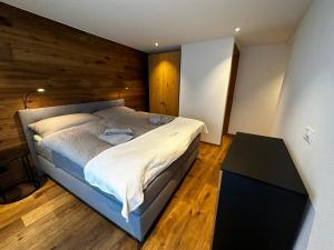 Ein Bett oder Betten in einem Zimmer der Unterkunft Haus Alsuki Bellevue