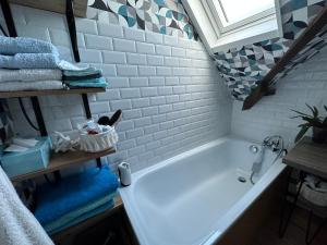 Kúpeľňa v ubytovaní Villa les Buissonets + 9 fotografií
