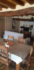 A seating area at EL CAMPANARIO