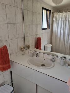 Koupelna v ubytování Casas Pamelas + 13 fotografií