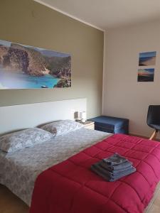 Postel nebo postele na pokoji v ubytování B&b Paolo e Daniela