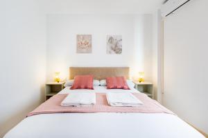 Posteľ alebo postele v izbe v ubytovaní WintowinRentals - Fabulosa ubicación, Comfort y WIFI