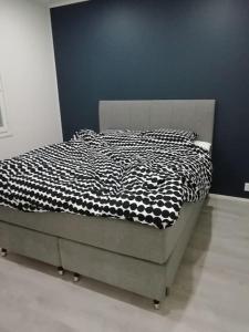 Postel nebo postele na pokoji v ubytování Modern house in Rovaniemi
