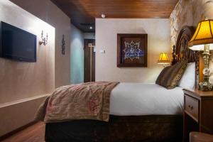 Katil atau katil-katil dalam bilik di Hotel Kassaros