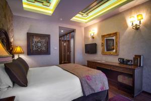 Katil atau katil-katil dalam bilik di Hotel Kassaros