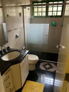 Een badkamer bij Pousada Vale Verde