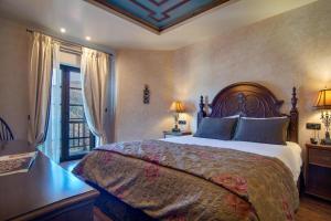 Katil atau katil-katil dalam bilik di Hotel Kassaros