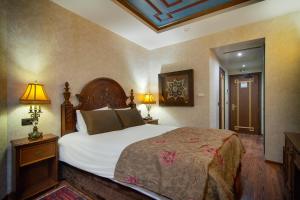 Katil atau katil-katil dalam bilik di Hotel Kassaros