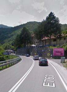Peisaj natural din apropierea acestui han