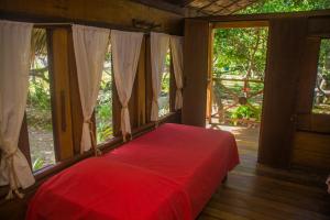 Cama ou camas em um quarto em Ciamat Camp