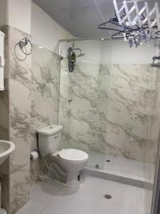Koupelna v ubytování Hostal La Princesa