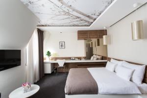 Ліжко або ліжка в номері Hotel Sole