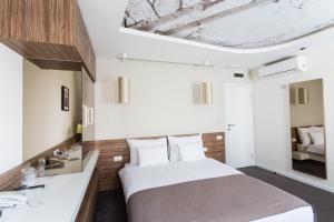 Ліжко або ліжка в номері Hotel Sole