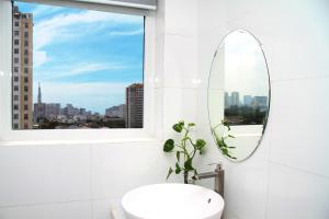 Koupelna v ubytování HOTEL NGUYEN ANH