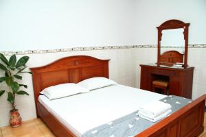 Postel nebo postele na pokoji v ubytování HOTEL NGUYEN ANH