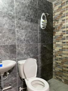 Phòng tắm tại Apartamentos Vistas del Caribe Sede Campestre