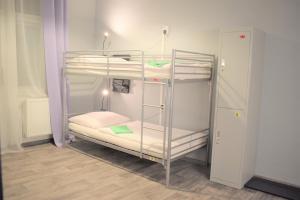 Ένα ή περισσότερα κρεβάτια σε δωμάτιο στο GLOBE Hostel Prague ADULTS ONLY