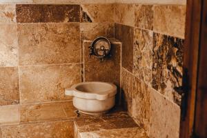 Baðherbergi á Hanzade Cappadocia