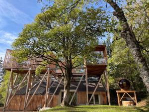 Ogród w obiekcie Villa Forêt et Spa
