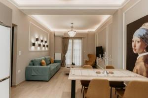 Posedenie v ubytovaní Satus Finem Egnatia's Luxury Apartment