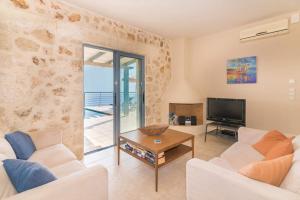Posezení v ubytování Villa Pelagia Sea View by Villa Plus