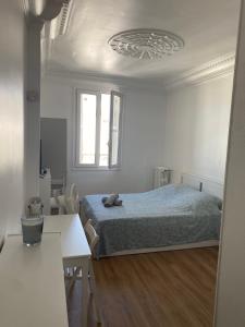 Posteľ alebo postele v izbe v ubytovaní Charming studio for holidays by the sea Wilson A