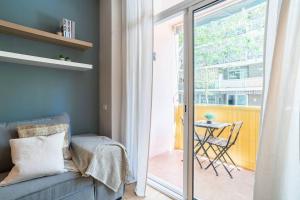 Posteľ alebo postele v izbe v ubytovaní Modern stylish 3 bedroom Arco de Triunfo