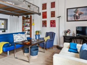 Posezení v ubytování Belvilla by OYO Apartamento Loft Sorrapa