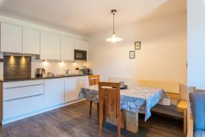 Kuchyň nebo kuchyňský kout v ubytování Residence Prapoz