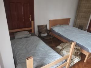 Voodi või voodid majutusasutuse Cozy place 1 toas