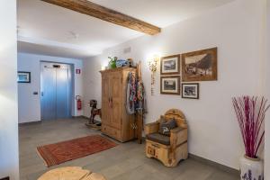Posezení v ubytování Residence Prapoz