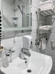 Vannituba majutusasutuses Silveroks Hotel