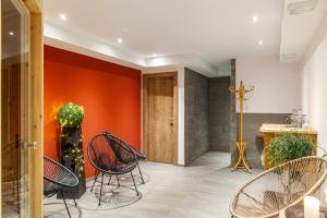Część wypoczynkowa w obiekcie Apart-hochzillertal Gartenwohnung