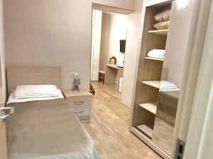 Voodi või voodid majutusasutuse Family Hotel Triston toas