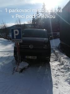 Berghof - horská chata v zimě