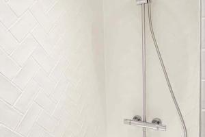 Phòng tắm tại Appartement Miramar - Plage 50m - Rue gratuite
