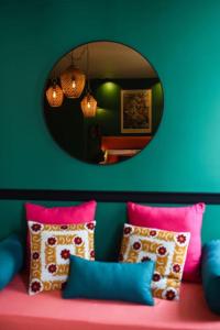 Część wypoczynkowa w obiekcie Appartement Bollyroom - Plage 50m - Rue gratuite