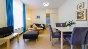 TV a/nebo společenská místnost v ubytování Michels Haus Wilhelm-Augusta