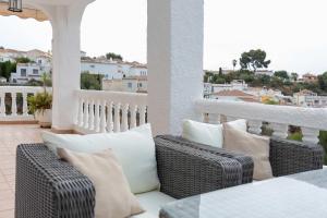 Balkón nebo terasa v ubytování Casa Jerez 14 en Nerja