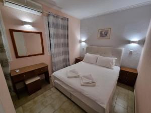 Posteľ alebo postele v izbe v ubytovaní Corfu Dream Holidays Villas