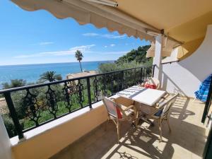 Balkón alebo terasa v ubytovaní Corfu Dream Holidays Villas
