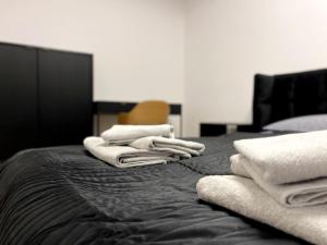 Ένα ή περισσότερα κρεβάτια σε δωμάτιο στο SunMarine Hel