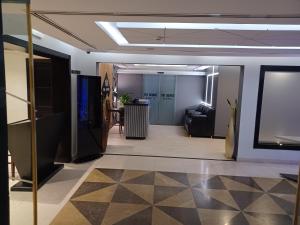 Χώρος καθιστικού στο Al Qurum Resort