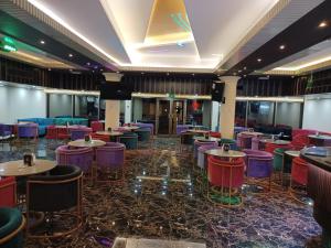 Χώρος καθιστικού στο Al Qurum Resort
