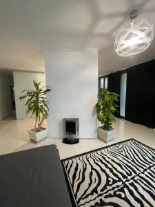 A seating area at Loft Terracina