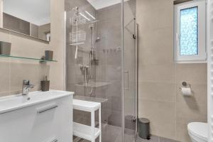 Koupelna v ubytování SKI Berg Klínovec + 37 fotografií