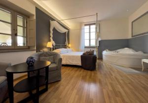 Posteľ alebo postele v izbe v ubytovaní Grand Hotel Impero - Wellness & Exclusive SPA